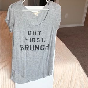 Miami, gray worded tee